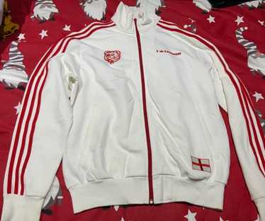 00s adidas I LOVE London ヴィンテージトラックジャケット Vintage Adidas I Love London Bulldog Jacket Trefoil Sz Large