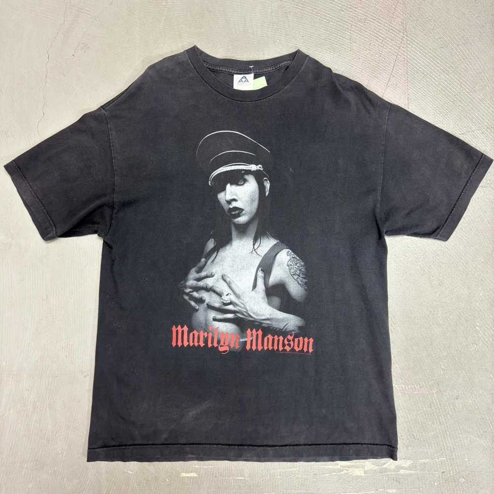 Designer × Marilyn Manson × Streetwear Vintage 20… - image 4