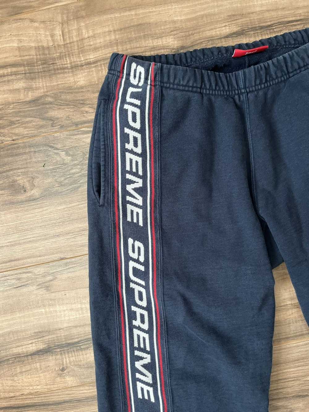 Supreme Supreme Text Rib Sweatpant - image 6