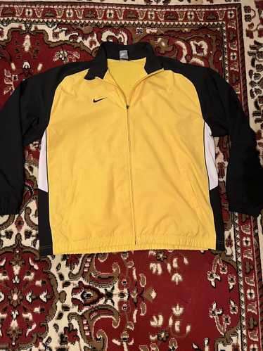 Nike Yellow Nike track jacket