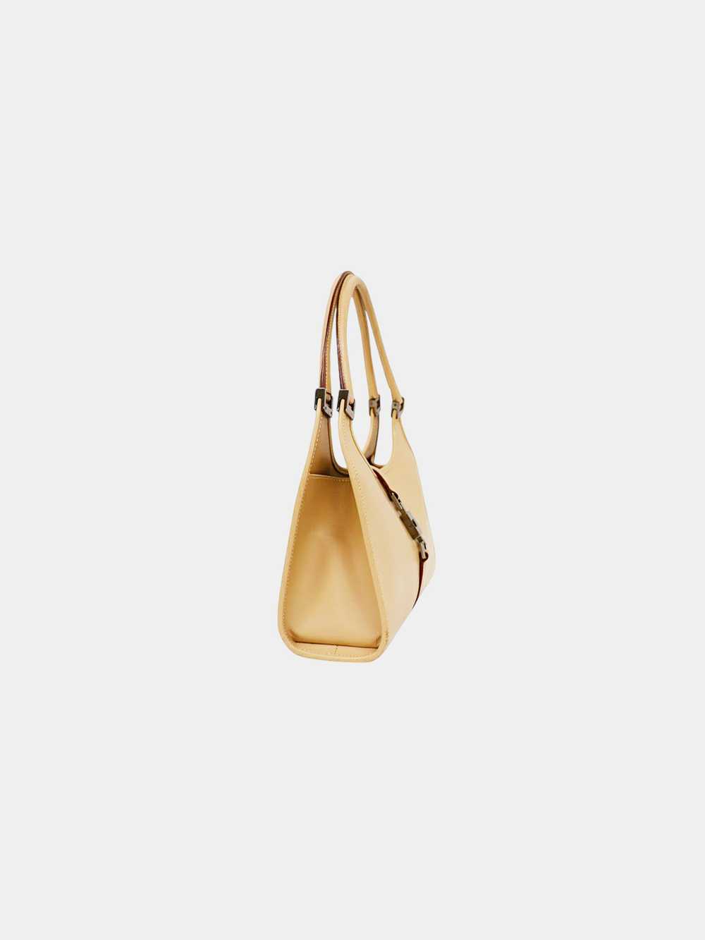 Gucci 2000s Beige Leather Jackie Bag - image 3