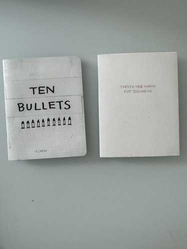 Tom Sachs Combo Rare! Tom Sachs “Ten Bullets” & Tw