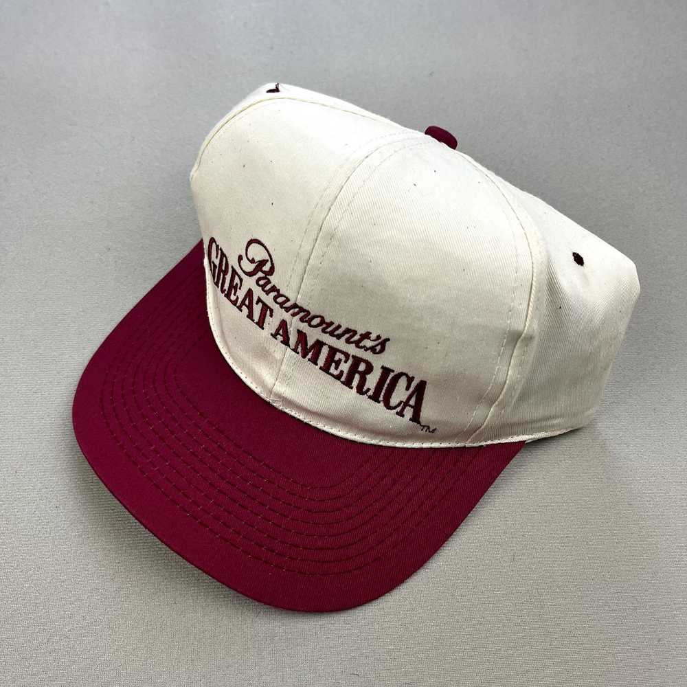 Vintage Vintage Paramount Great America Hat Snapb… - image 1