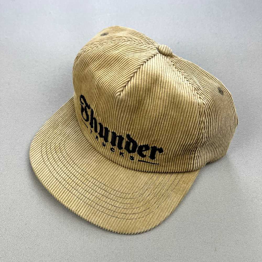 Brand Thunder Trucks Hat Snapback Tan Khaki Cordu… - image 1