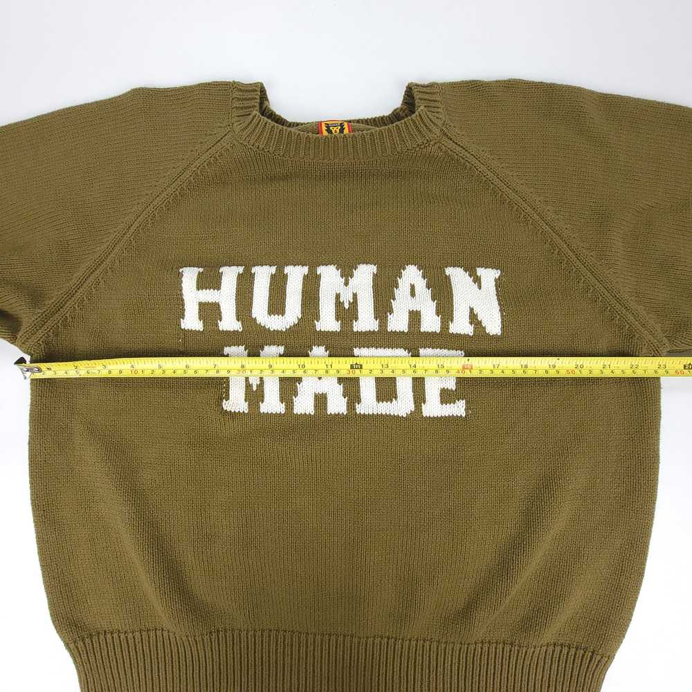 Human Made Human Made Rabbit Green Knit Sweater - image 7