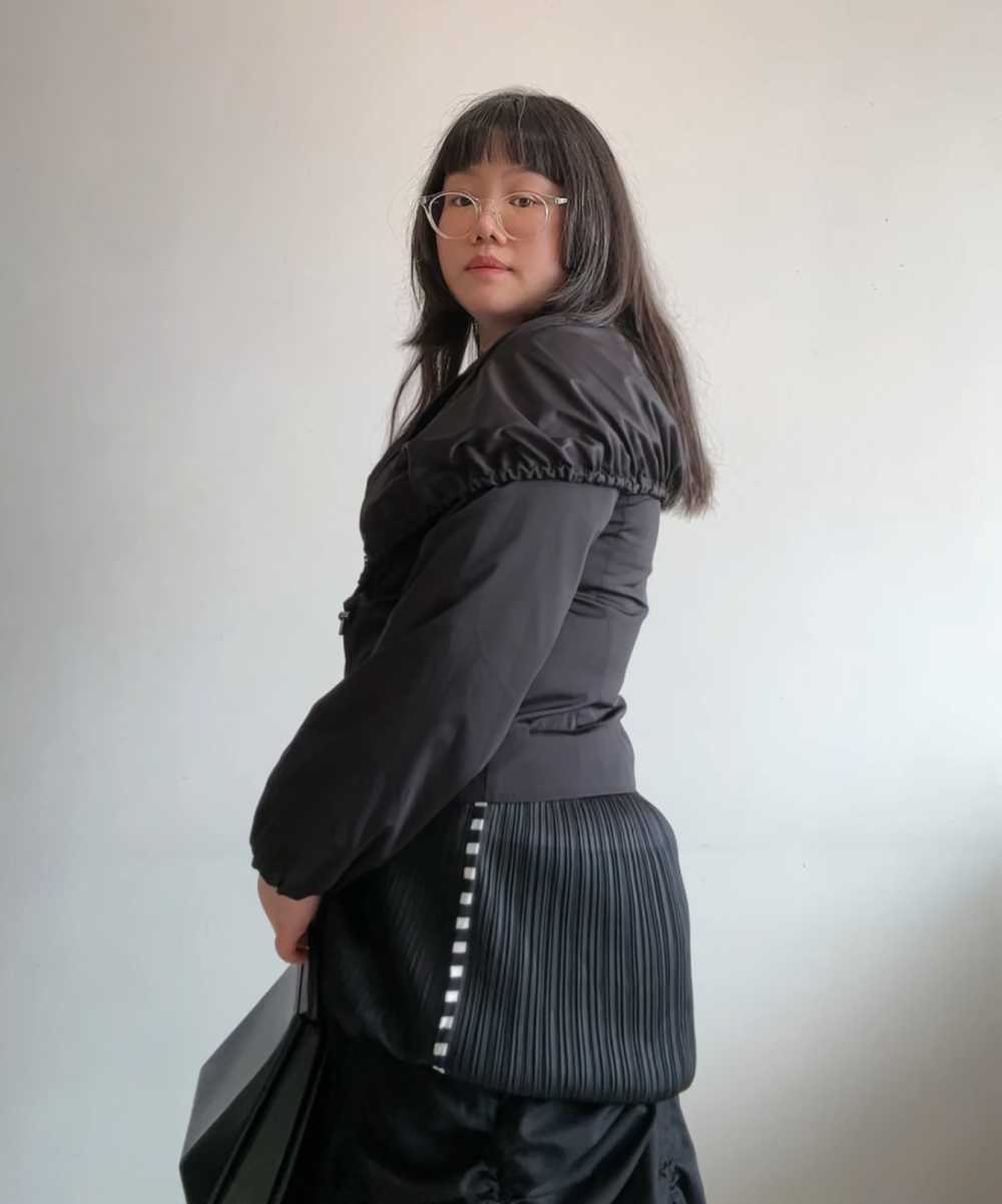 Hiroko Koshino Shirred Jacket - image 6