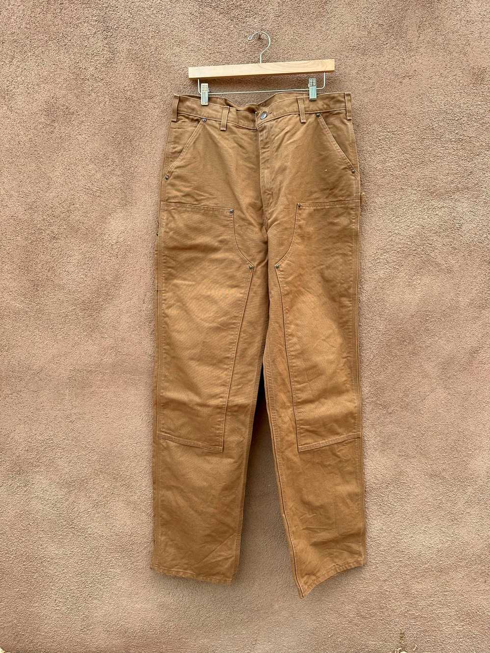 Men's Carhartt Duck Canvas Work Pants 36 x 36 - image 1