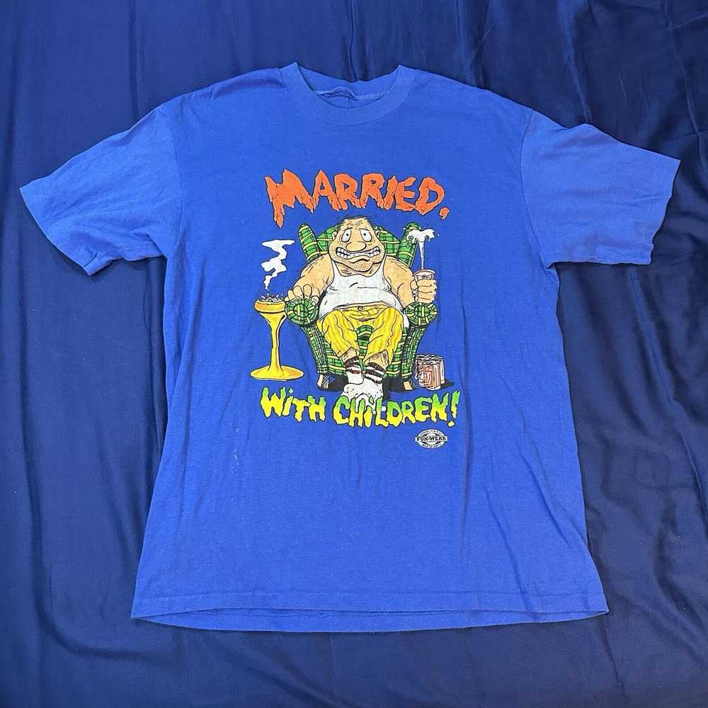 Vintage Vintage 90s Tee L Married With Kids Singl… - image 1