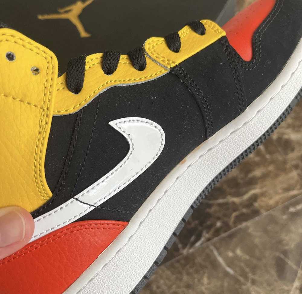 Jordan Brand Air Jordan 1 Mid SE GS “Amarillo Tea… - image 8