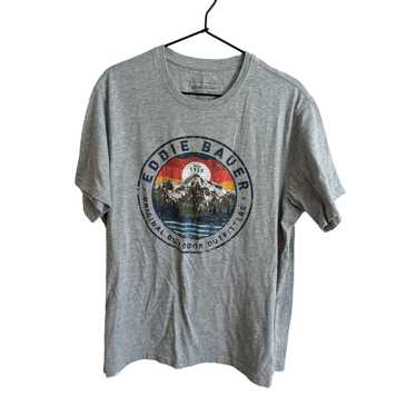 Eddie Bauer Eddie Bauer Short Sleeve TShirt Mount… - image 1