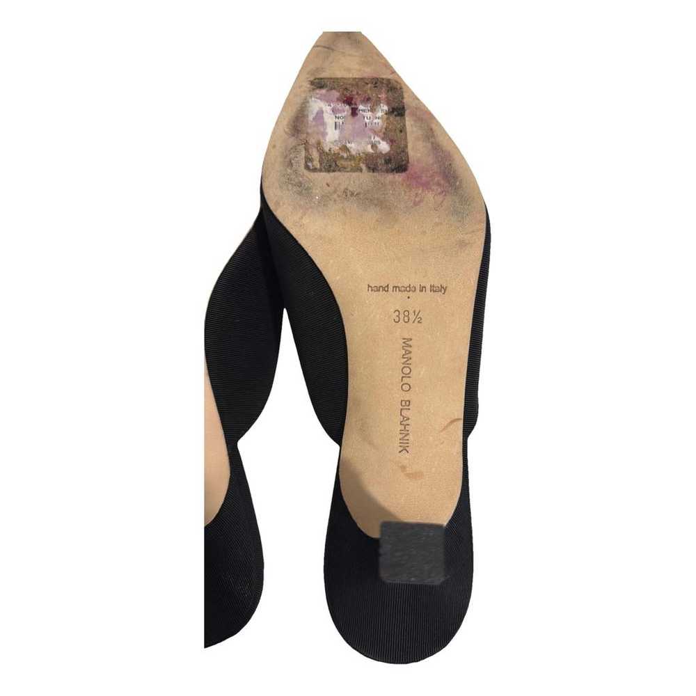 Manolo Blahnik Maysale cloth heels - image 2