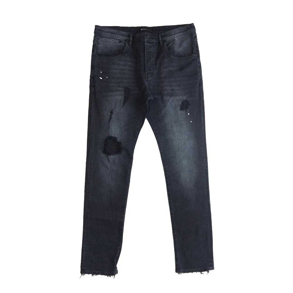 Purple Brand PURPLE BRAND P002 BLACK WASH BLOWOUT - image 1