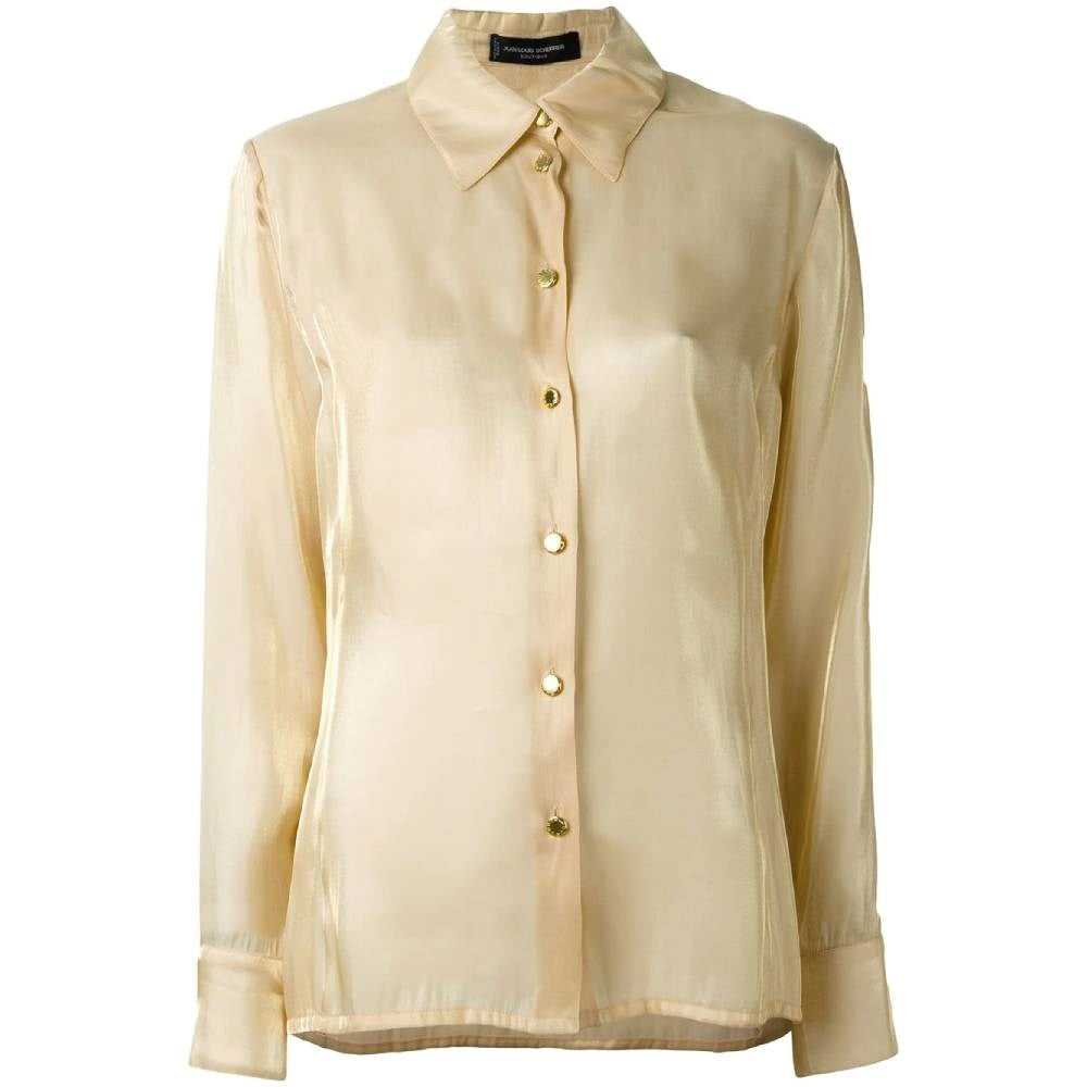 Jean-Louis Scherrer Beige Shirt - '90s - image 1