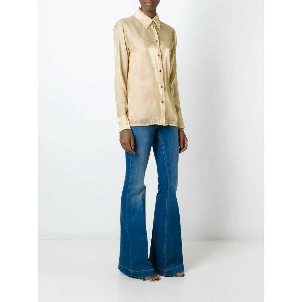 Jean-Louis Scherrer Beige Shirt - '90s - image 2