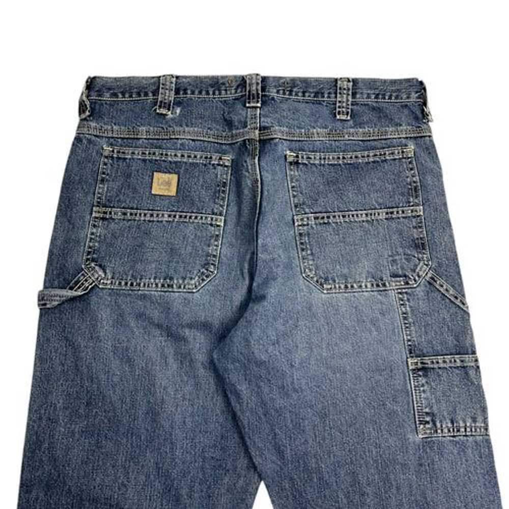 Lee Lee Carpenter Baggy Denim Medium Wash - image 4