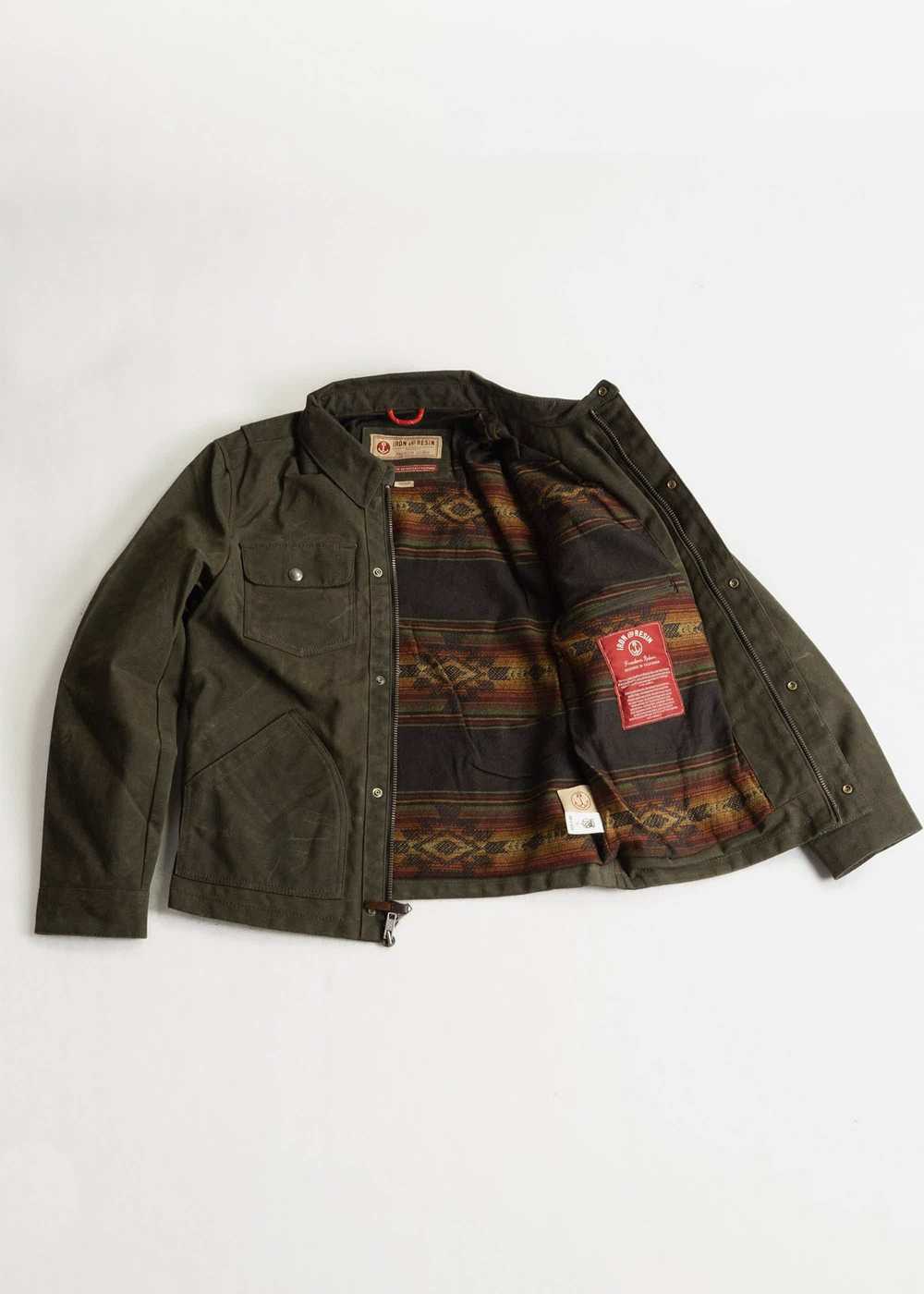 Iron & Resin Cruiser Jacket - Waterproof Canvas - image 2