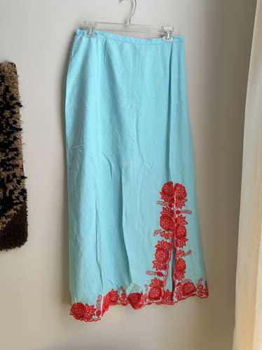 Tach Clothing Linen Skirt (L) | Used, Secondhand,…