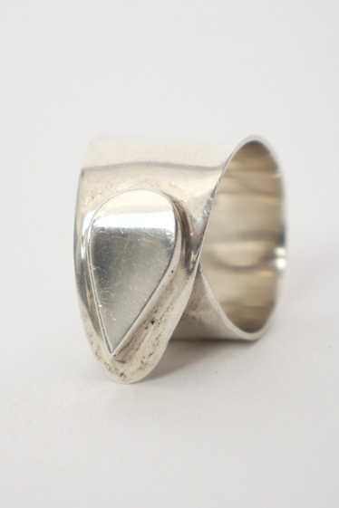 Sterling Silver Tear Drop Ring