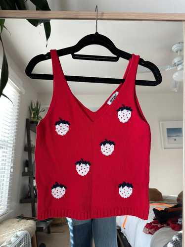 Gigi Knitwear Strawberry Tanktop (S) | Used,…