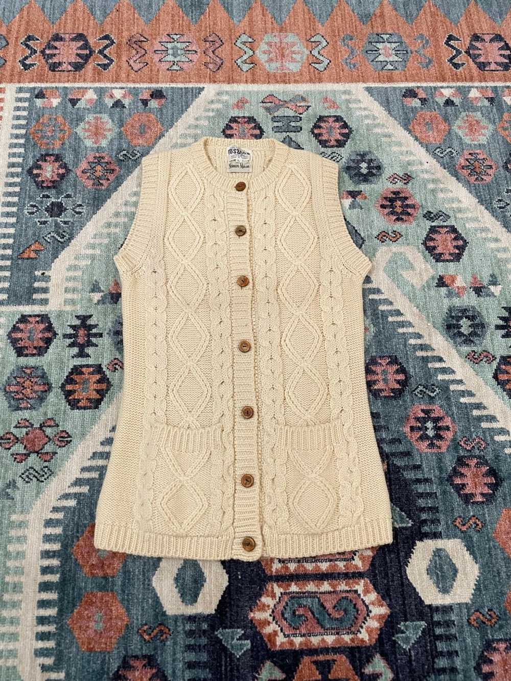 Neiman Marcus 100% Wool Sweater Vest (Large) | Us… - image 1