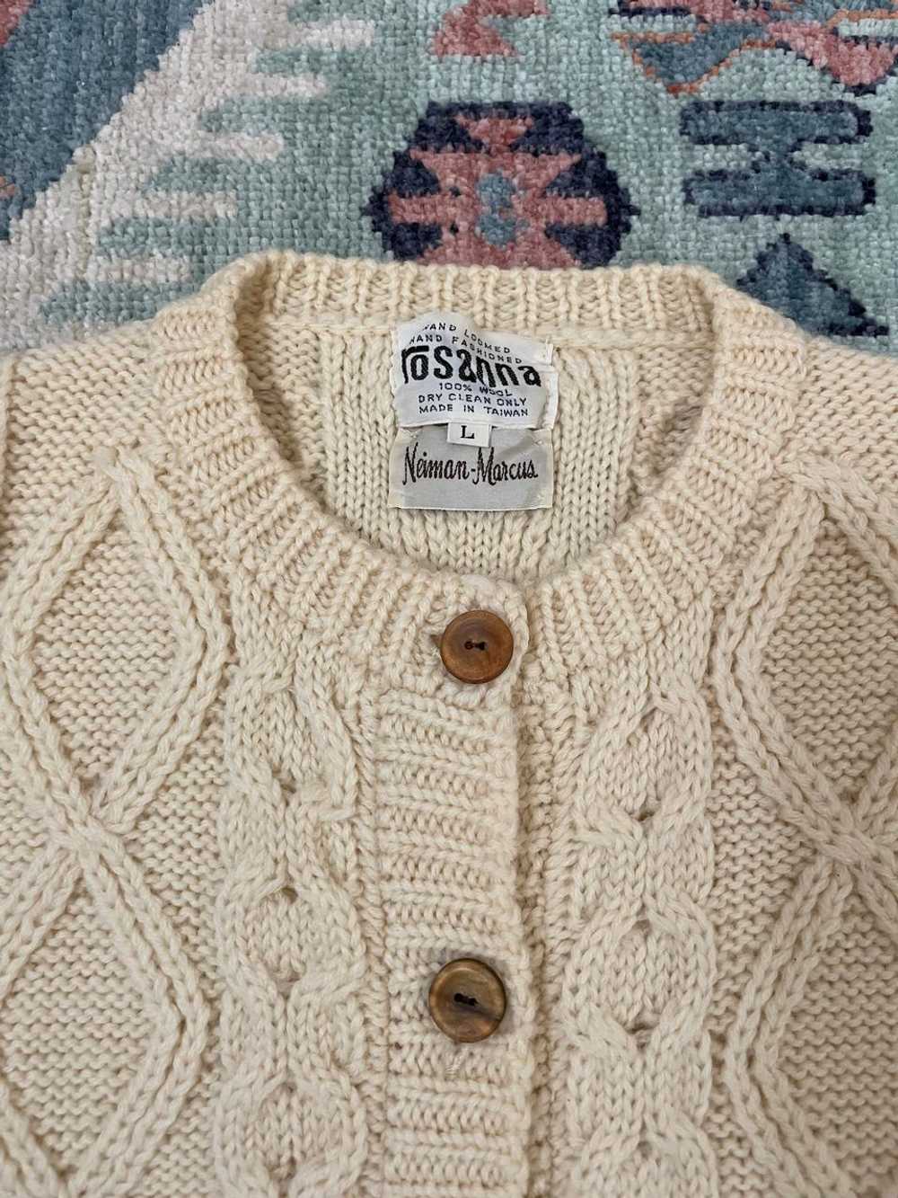 Neiman Marcus 100% Wool Sweater Vest (Large) | Us… - image 3