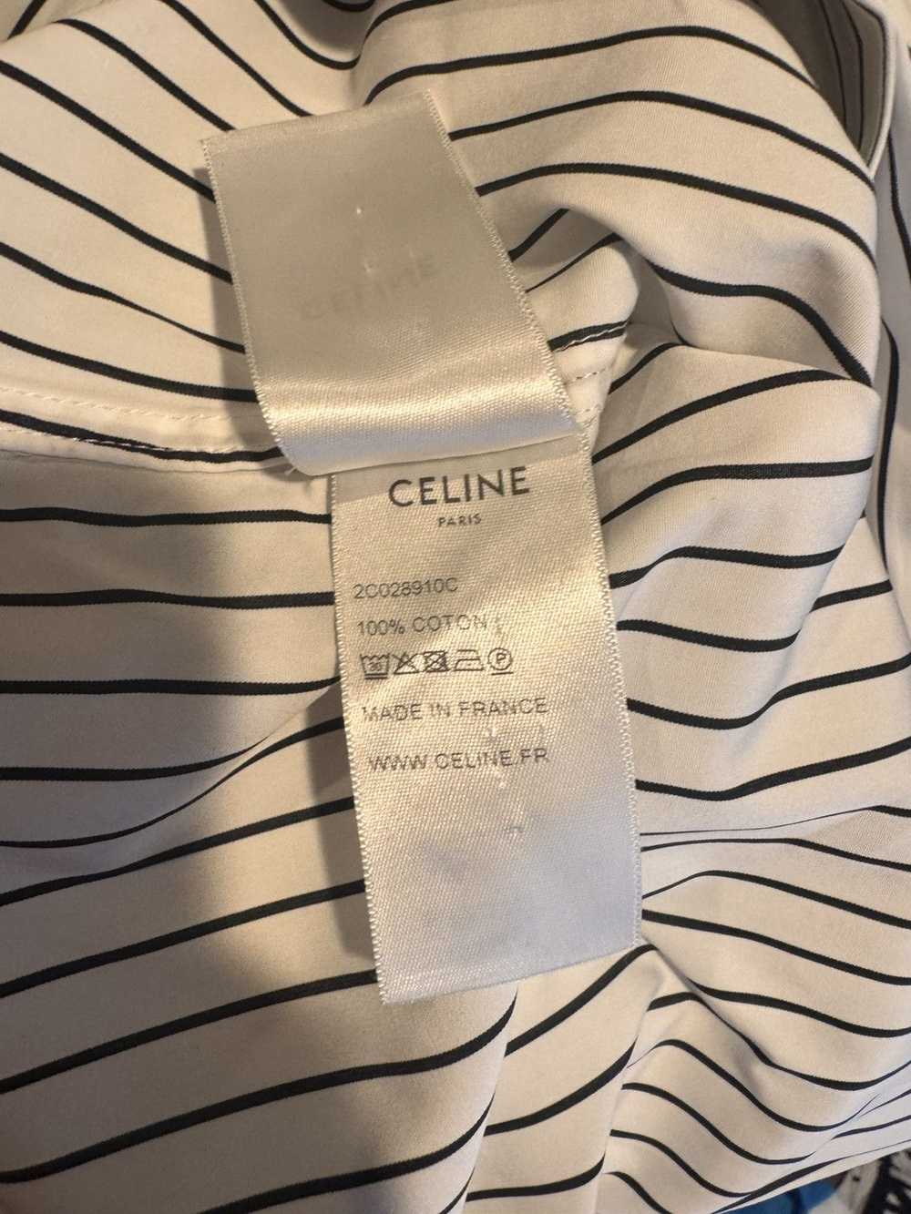 Celine Celine striped shirt - image 5