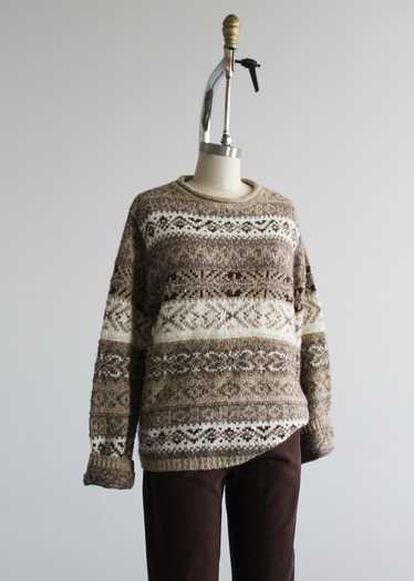 highcliffe fair isle sweater