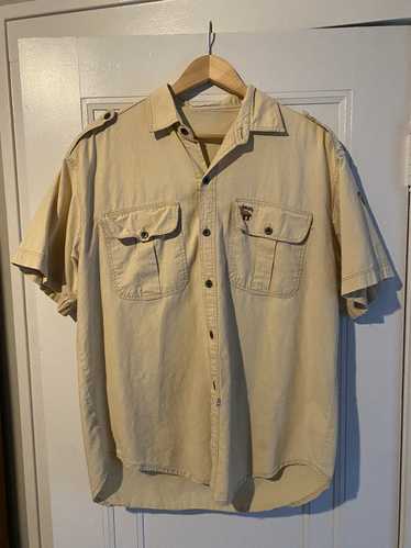 Camel × Vintage Vintage Camel Button Down Shirt