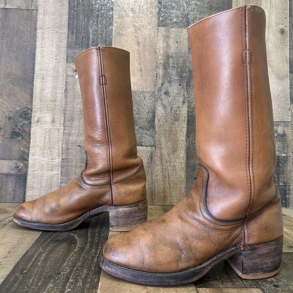 Frye Frye 2550 Vintage Brown Campus Boots Mens 12… - image 12