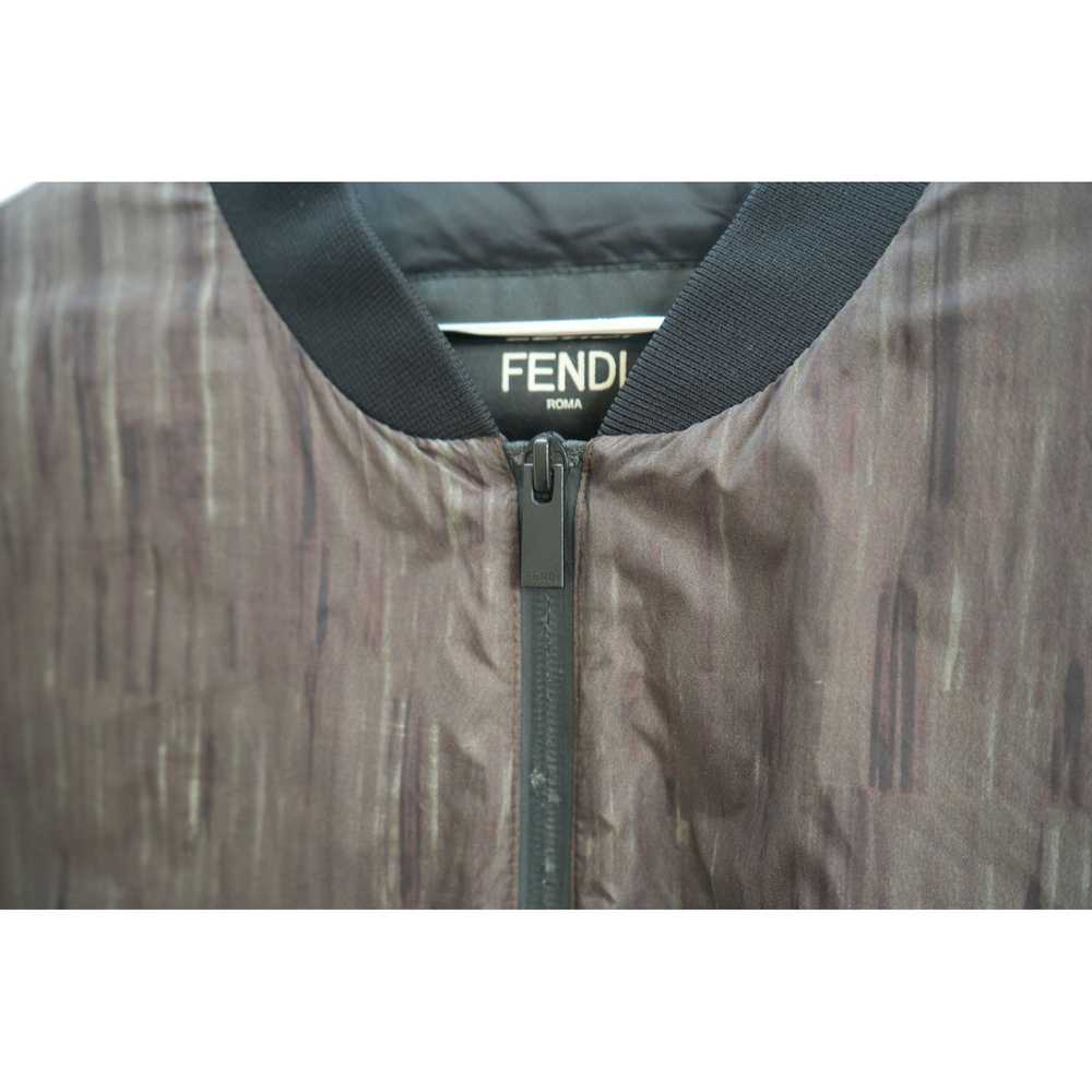 Fendi Fendi THINK Monster Eye Full Zip Bomber Jac… - image 6