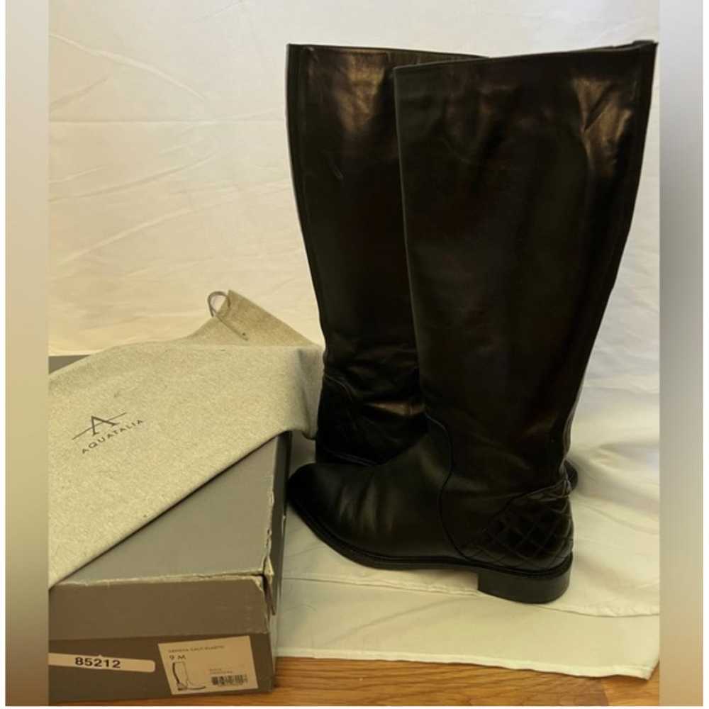 Aquatalia Leather riding boots - image 5