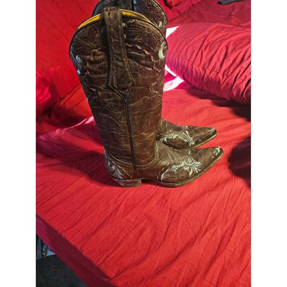 Old Gringo Leather cowboy boots - image 2