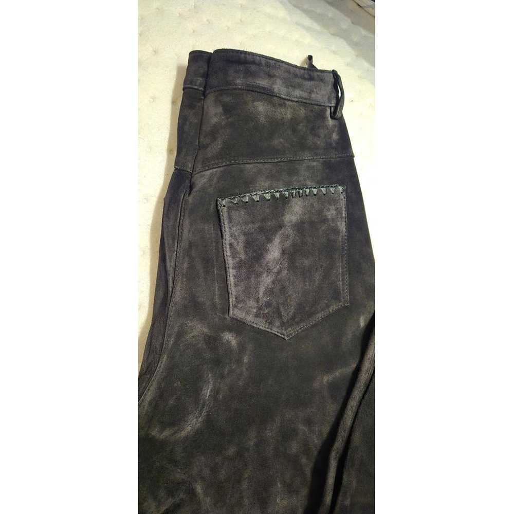 Luisa Spagnoli Leather trousers - image 12