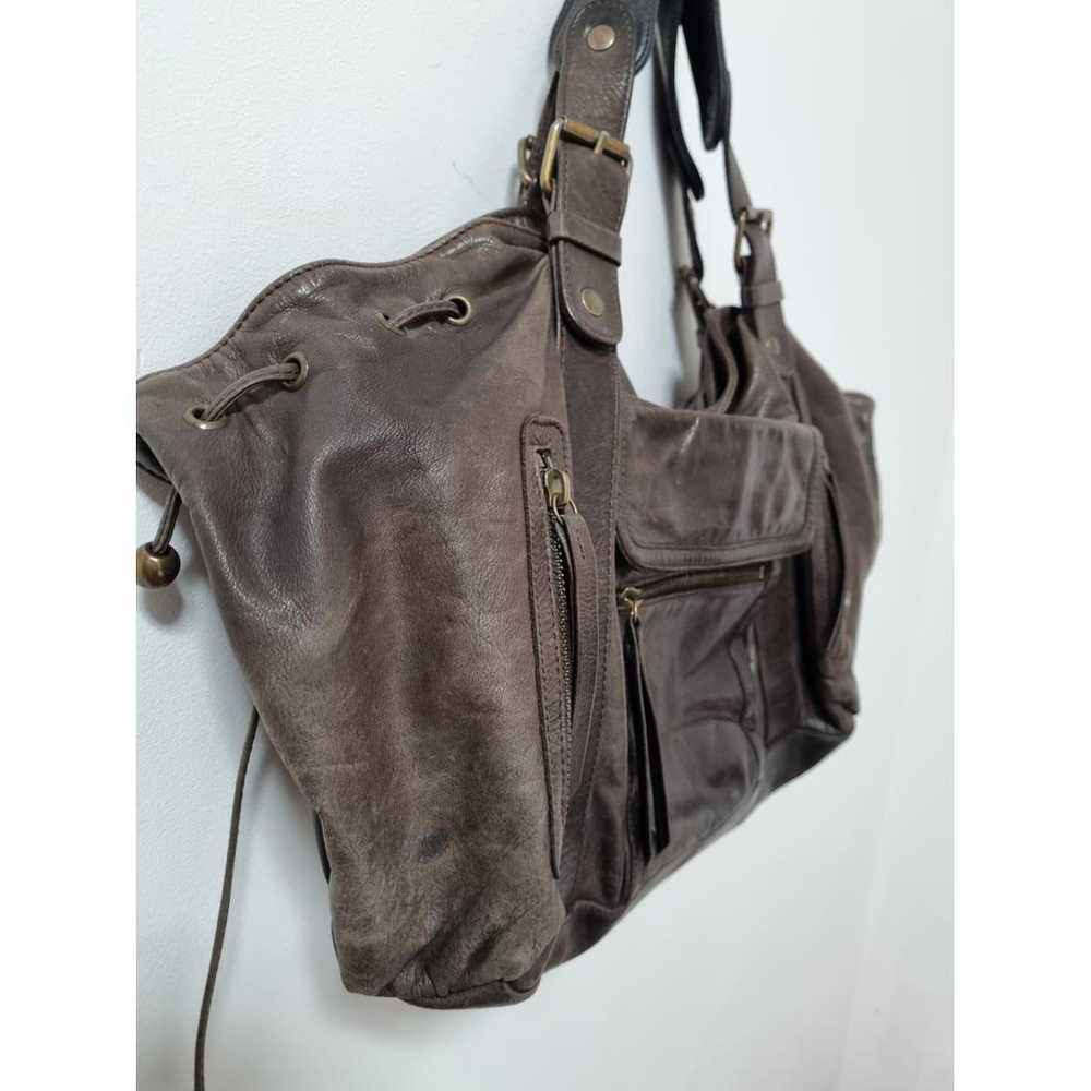 Gerard Darel 24h leather handbag - image 3