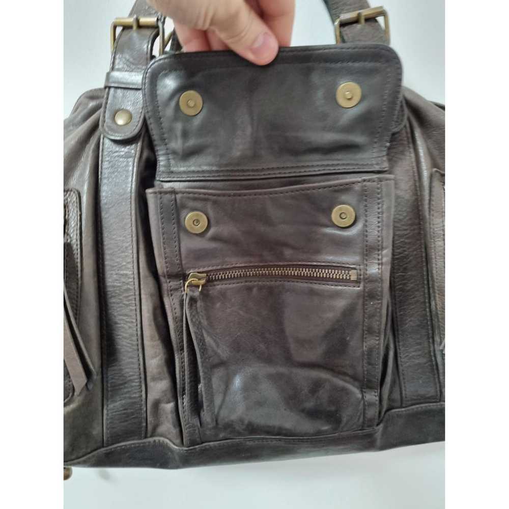 Gerard Darel 24h leather handbag - image 4