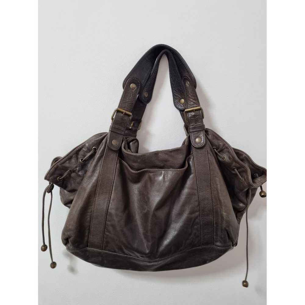 Gerard Darel 24h leather handbag - image 6