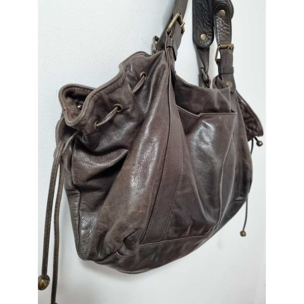 Gerard Darel 24h leather handbag - image 7