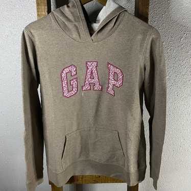 Gap × Vintage Y2K Embroidered Gap Floral Hoodie