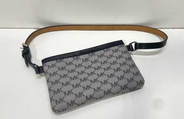 Michael Kors Monogramed Belt Bag/Fanny Pack Grey,… - image 1