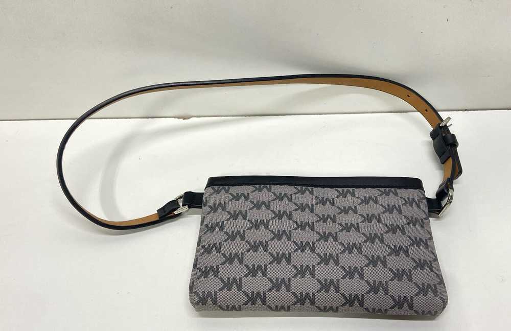 Michael Kors Monogramed Belt Bag/Fanny Pack Grey,… - image 2