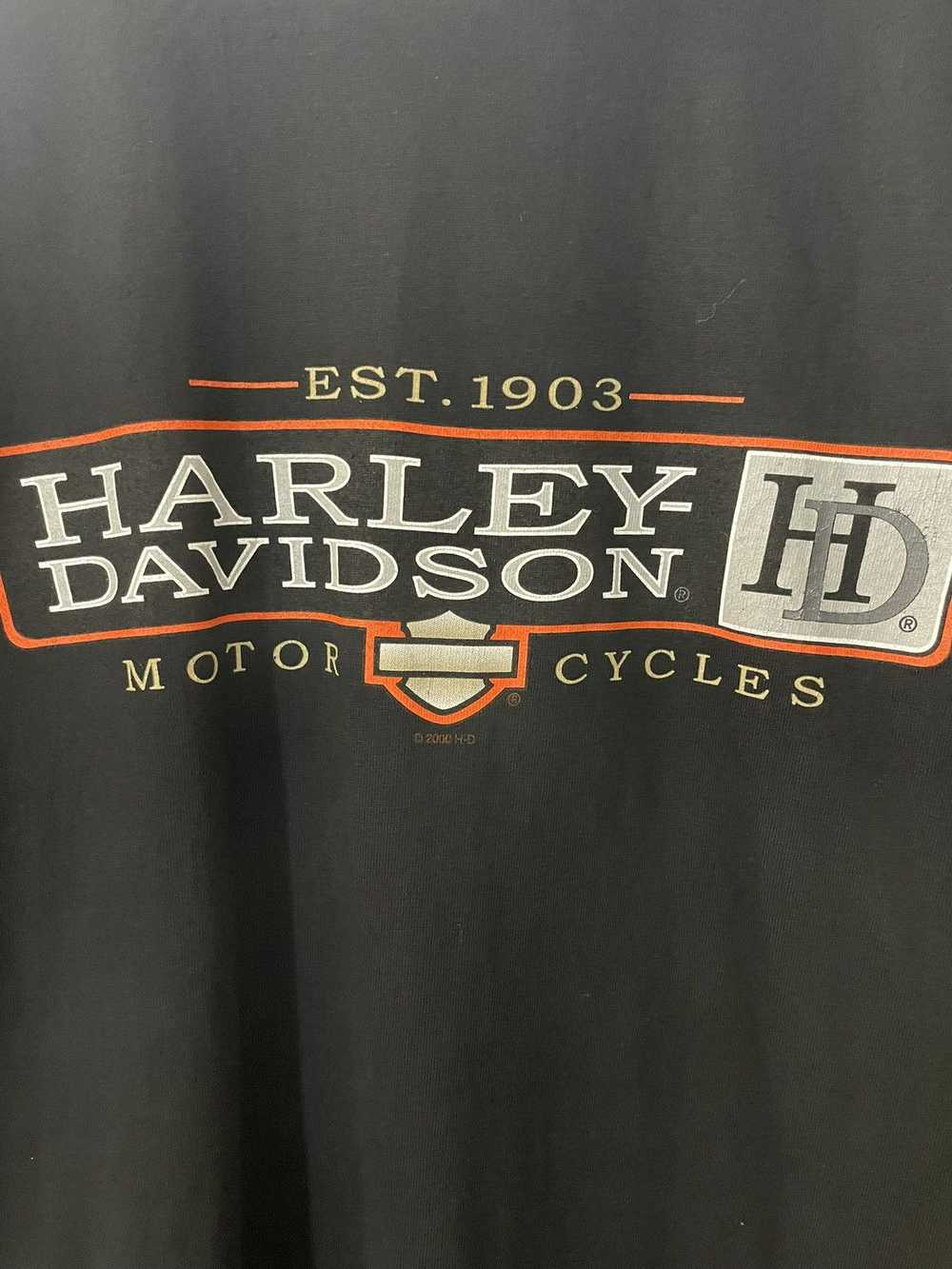 Harley Davidson × Streetwear × Vintage Vintage Th… - image 3