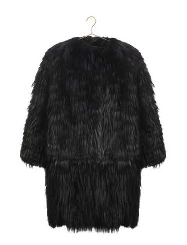 Dior Dior Fur Fox Silk Lining Heavy Coat - image 1