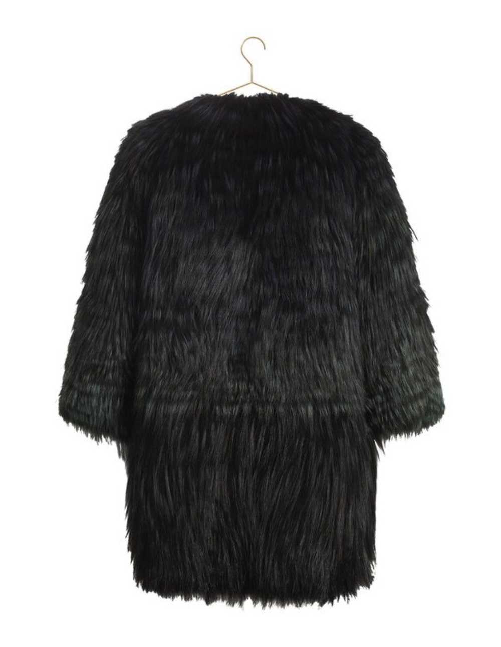 Dior Dior Fur Fox Silk Lining Heavy Coat - image 2