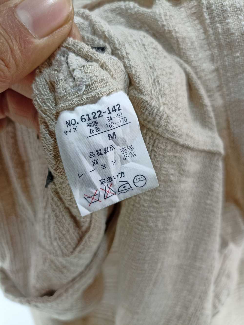 Japanese Brand Urban Taste lightweight linen butt… - image 6