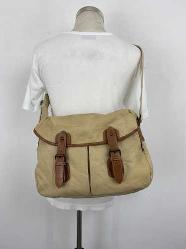 Giordano × Vintage Vintage Giordano Canvas Leathe… - image 1