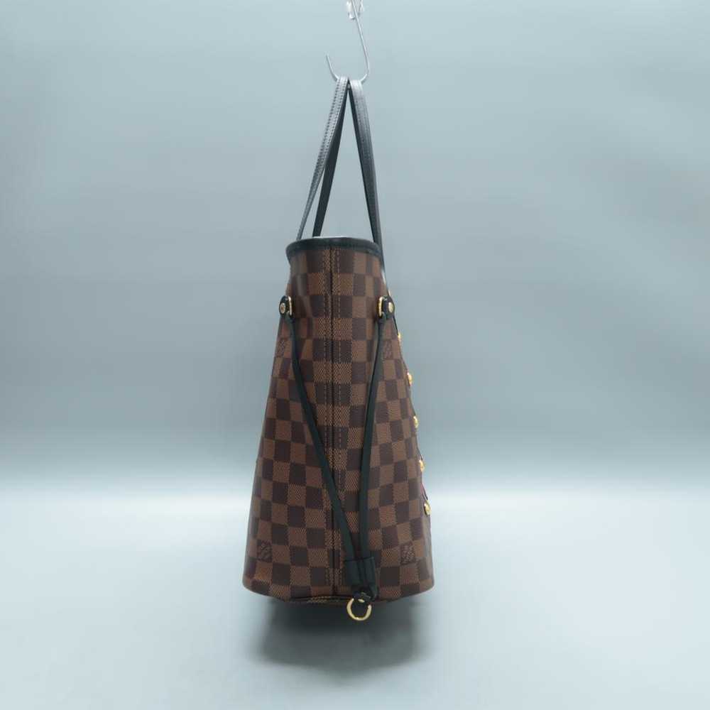 Louis Vuitton Neverfull leather handbag - image 3