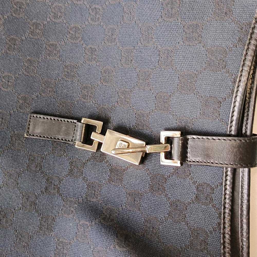 Gucci Jackie Vintage cloth handbag - image 7