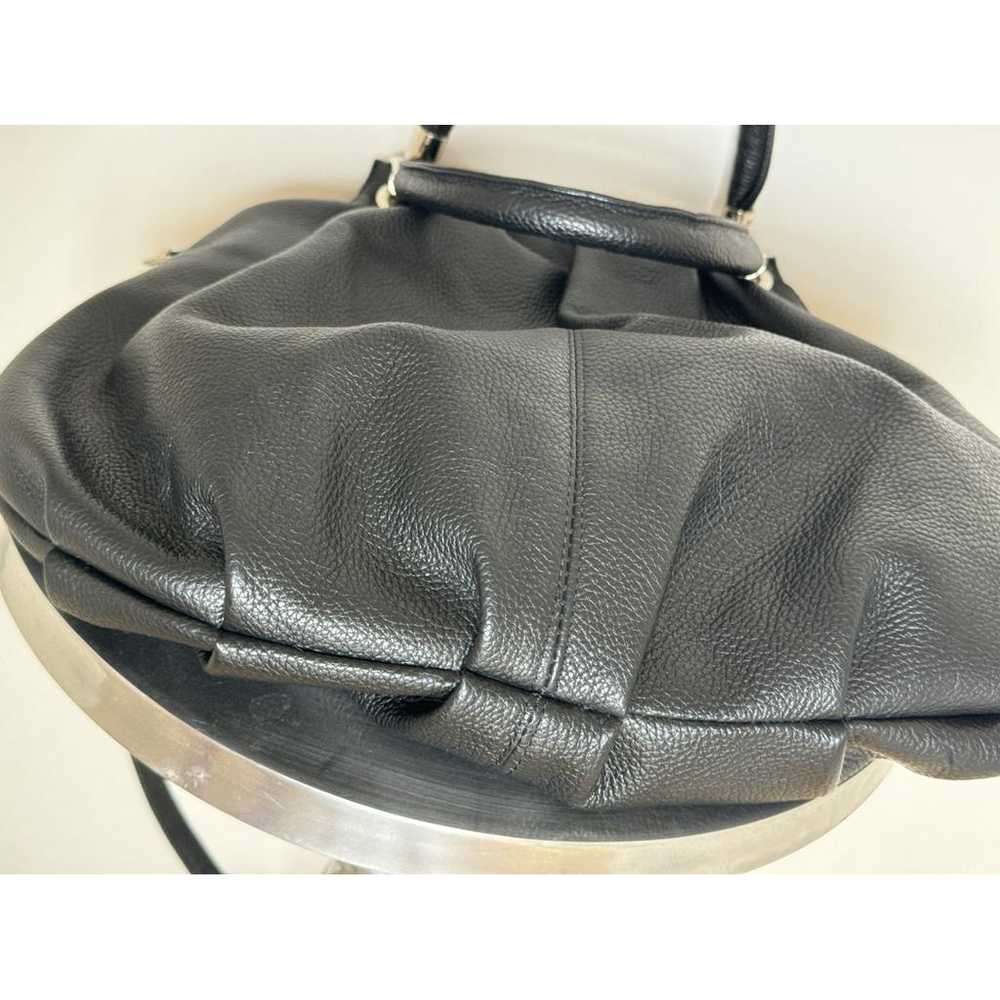 Non Signé / Unsigned Leather handbag - image 7