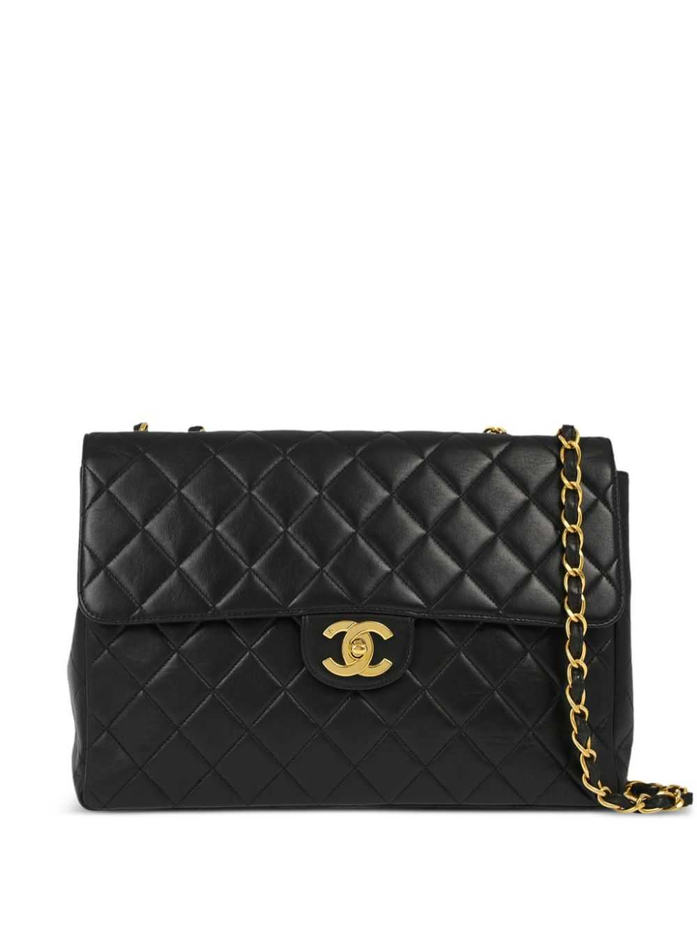 CHANEL Pre-Owned 1995 jumbo Classic Flap shoulder… - image 1