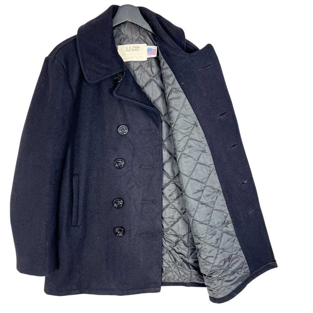 Schott MFG by Schott US740N Pea Jacket Coat - image 5